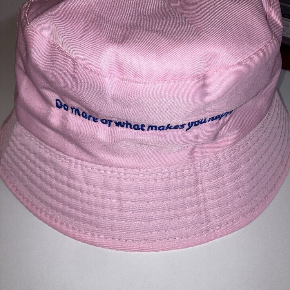 Do More Of What You Love Pink Bucket Hat New Without Tags